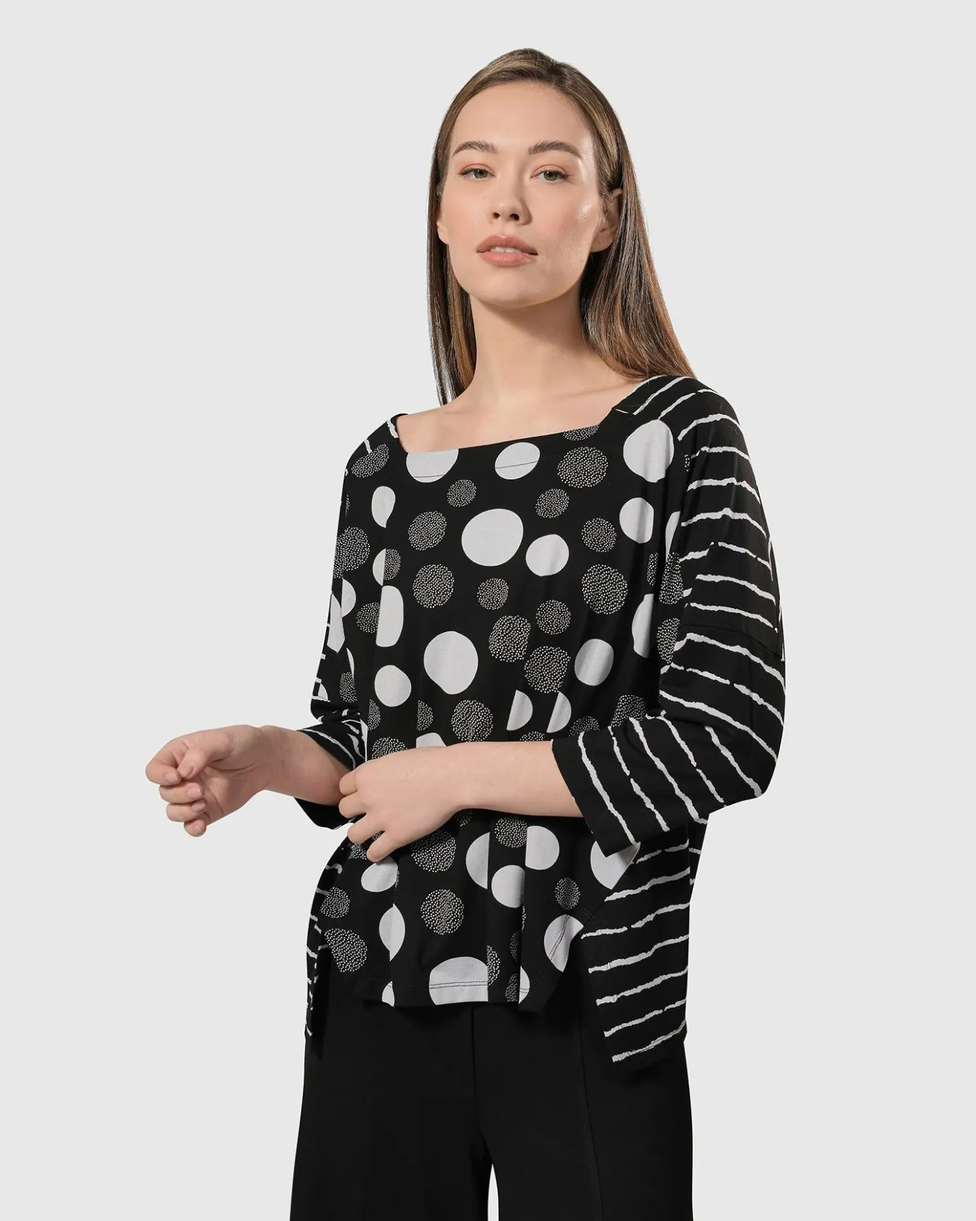Women Alembika Plus<Leia Royalty Top, Mix