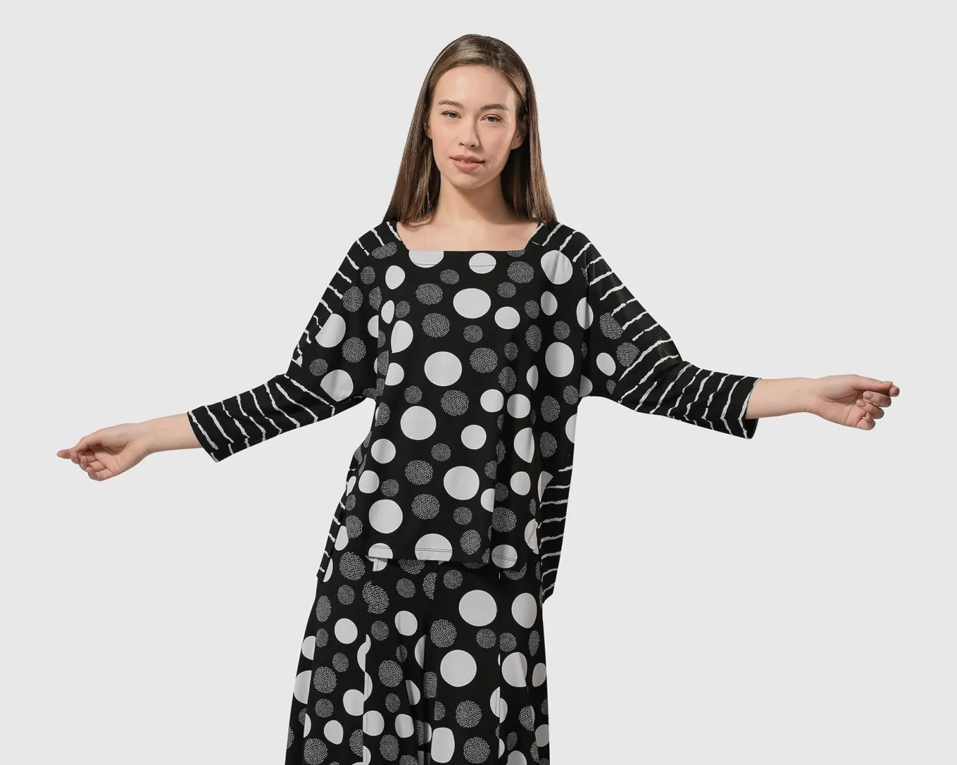 Women Alembika Plus<Leia Royalty Top, Mix