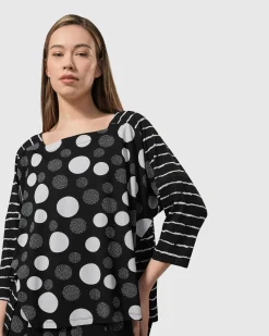 Women Alembika Plus<Leia Royalty Top, Mix
