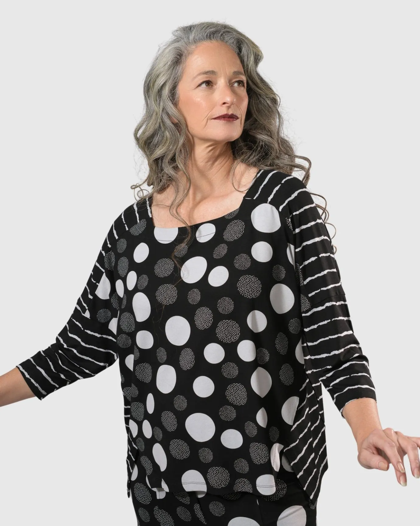 Women Alembika Plus<Leia Royalty Top, Mix