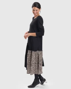 Women Alembika Plus<Leo A-Line Midi Dress