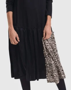 Women Alembika Plus<Leo A-Line Midi Dress