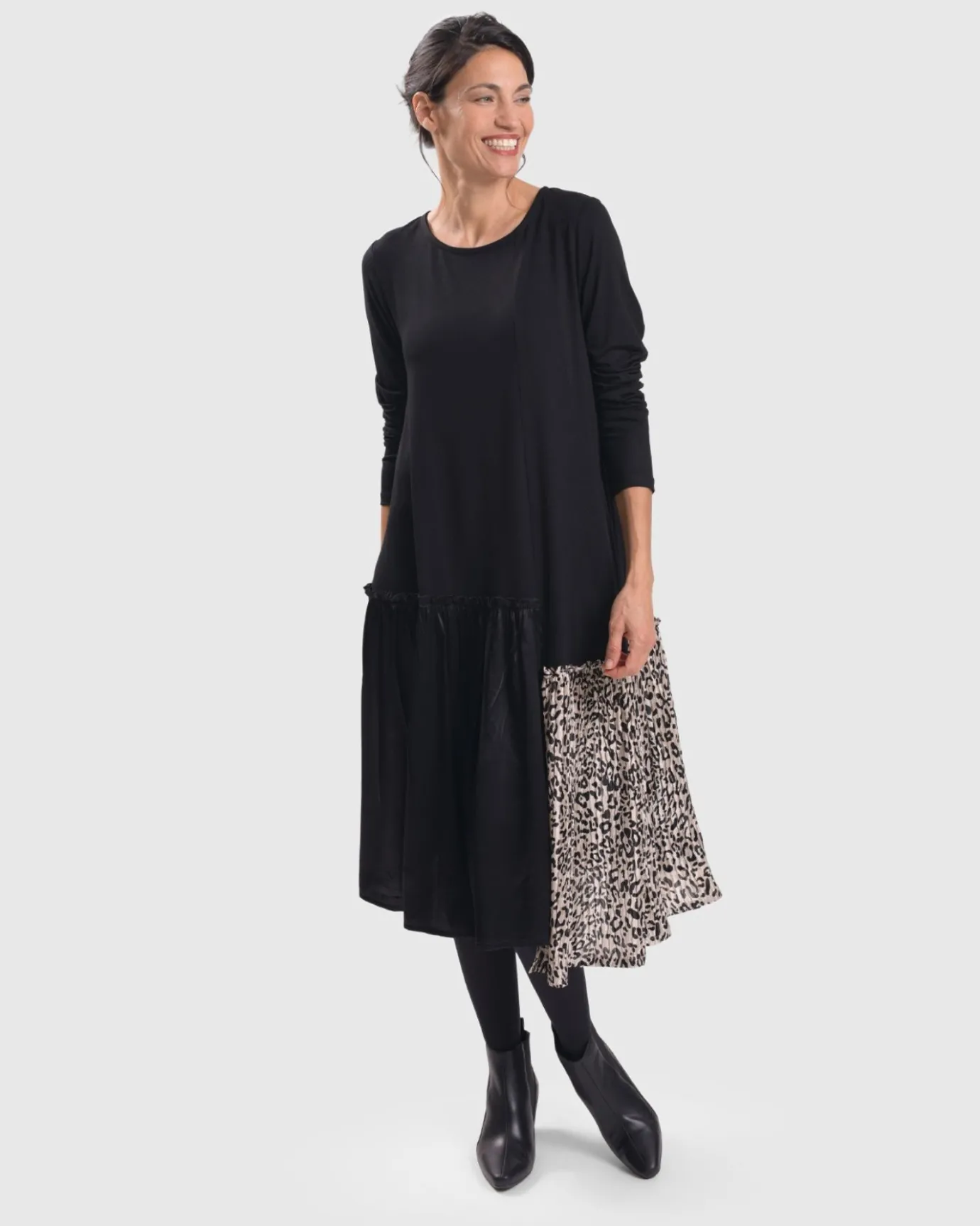Women Alembika Dresses<Leo A-Line Midi Dress