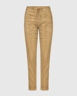 Women Alembika Plus<Leo Iconic Stretch Jeans, Honey