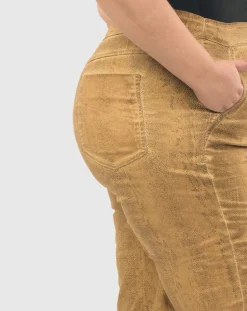 Women Alembika Pants & Skirts<Leo Iconic Stretch Jeans, Honey 1X-3X