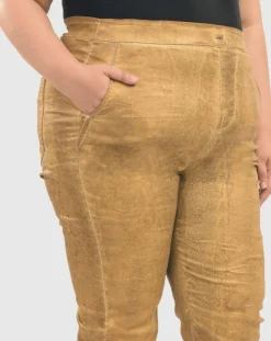 Women Alembika Plus<Leo Iconic Stretch Jeans, Honey 1X-3X