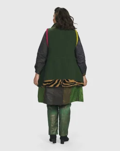 Women Alembika Plus<Life's A Thrill Vest, Hunter