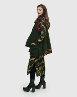 Women Alembika Plus<Life's A Thrill Vest, Hunter