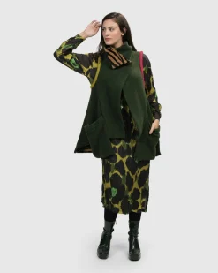Women Alembika Plus<Life's A Thrill Vest, Hunter