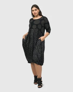 Women Alembika Plus<Lima Relaxed Dress, Mix