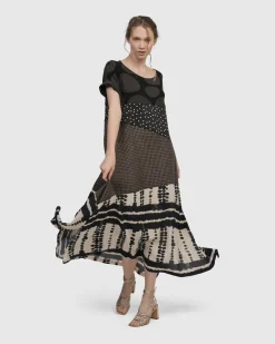 Women Alembika Plus<Lost City T-Shirt Dress, Savanna