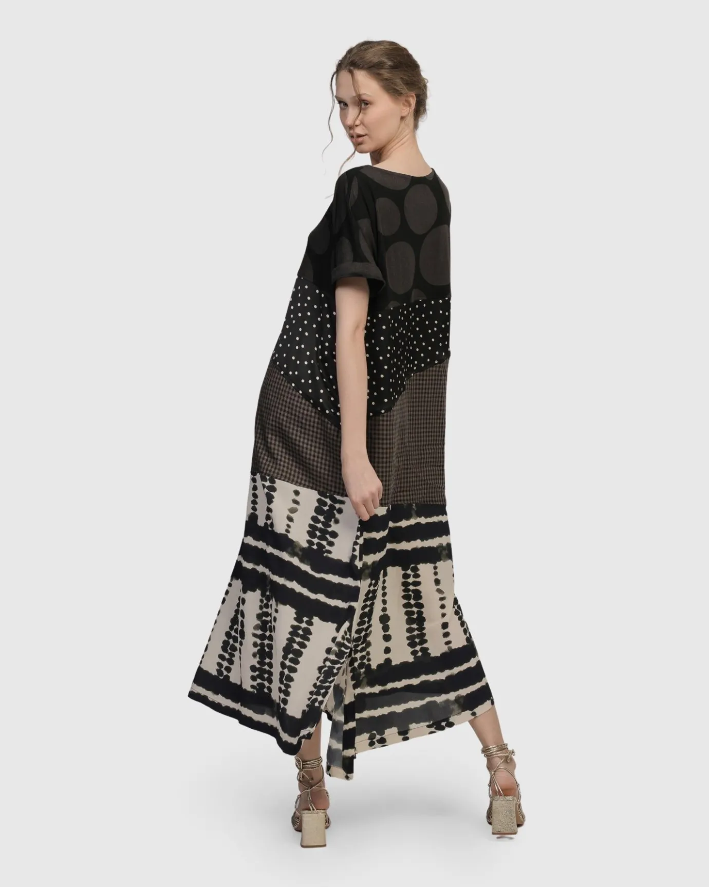 Women Alembika Plus<Lost City T-Shirt Dress, Savanna