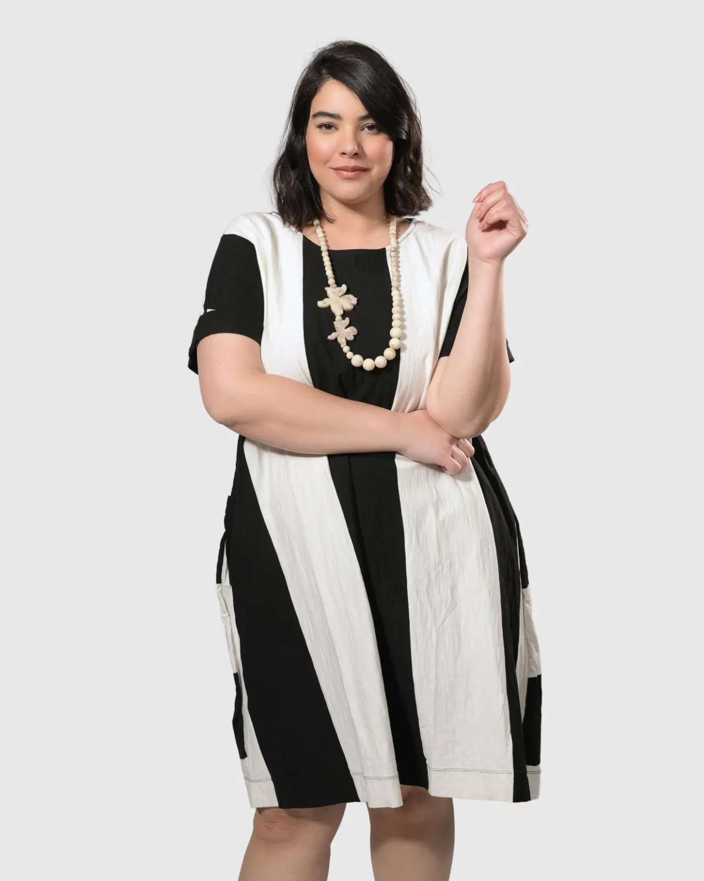 Women Alembika Jewelry<Lotus Bead Necklace, Oat