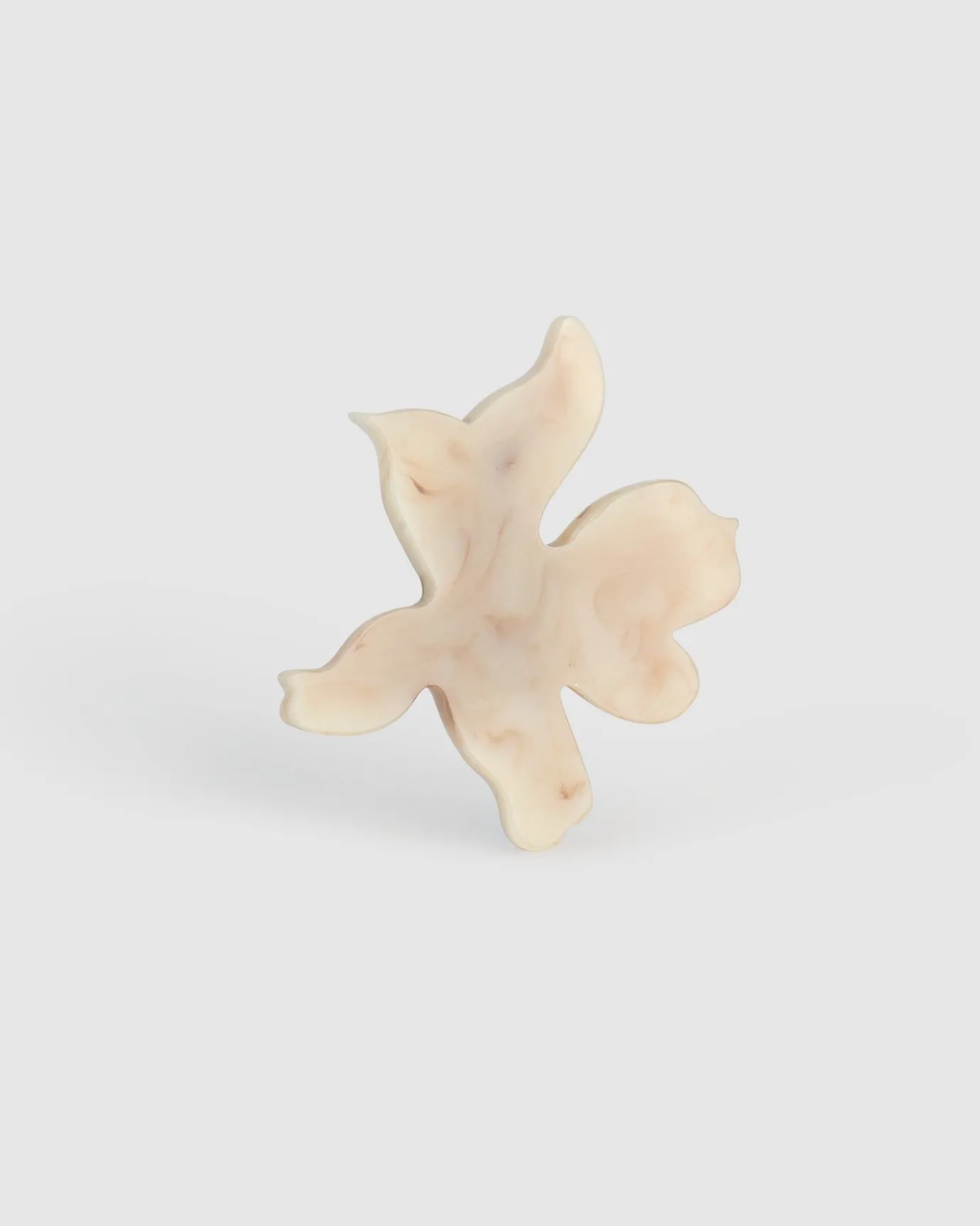 Women Alembika Jewelry<Lotus Clip Earrings, Oat