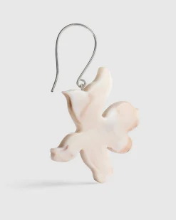 Women Alembika Jewelry<Lotus Dangle Earrings, Oat