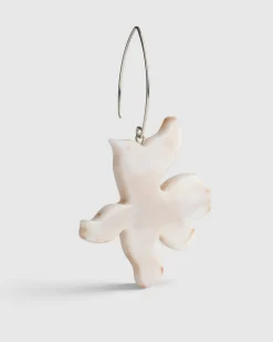 Women Alembika Jewelry<Lotus Dangle Earrings, Oat