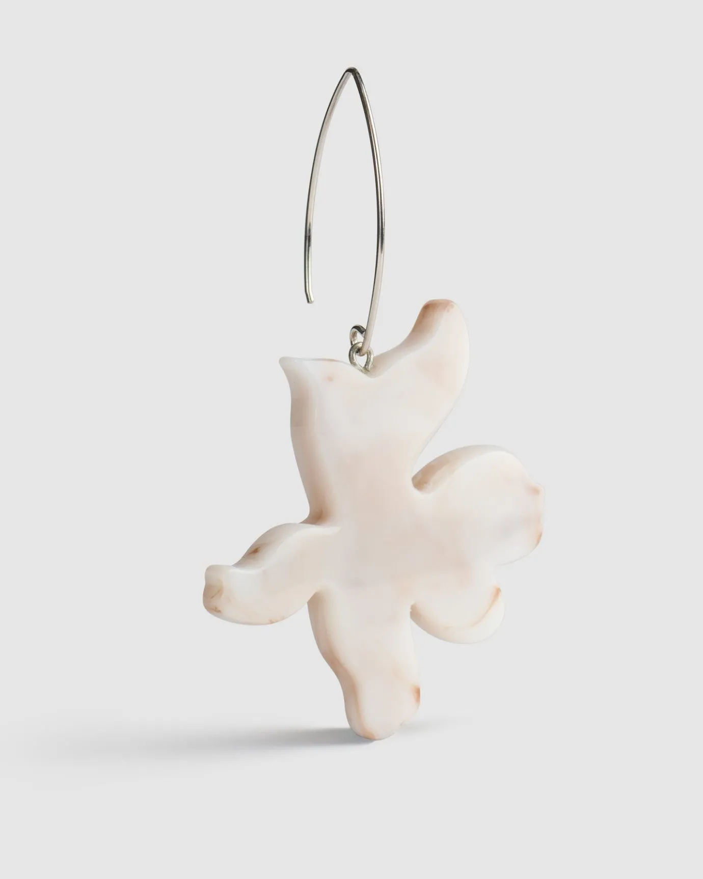 Women Alembika Accessories<Lotus Dangle Earrings, Oat