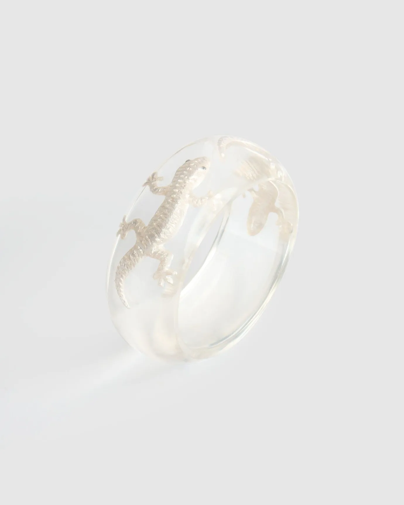 Women Alembika Jewelry<Lucky Bangle Bracelet, Frost