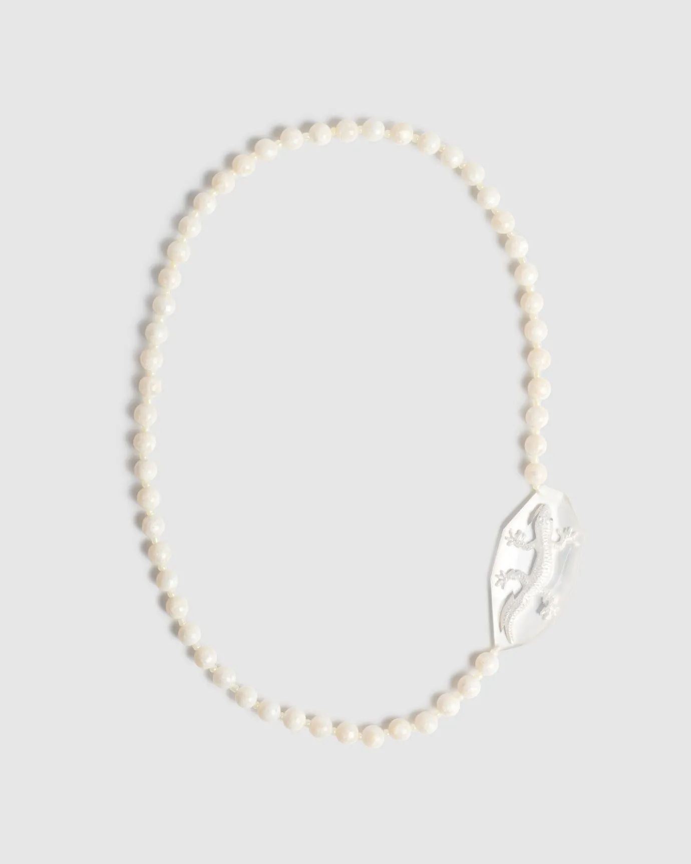 Women Alembika Accessories<Lucky Bead Necklace, Frost