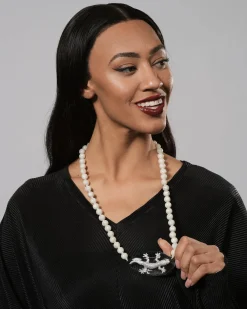 Women Alembika Jewelry<Lucky Bead Necklace, Frost
