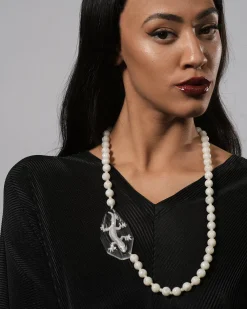 Women Alembika Jewelry<Lucky Bead Necklace, Frost