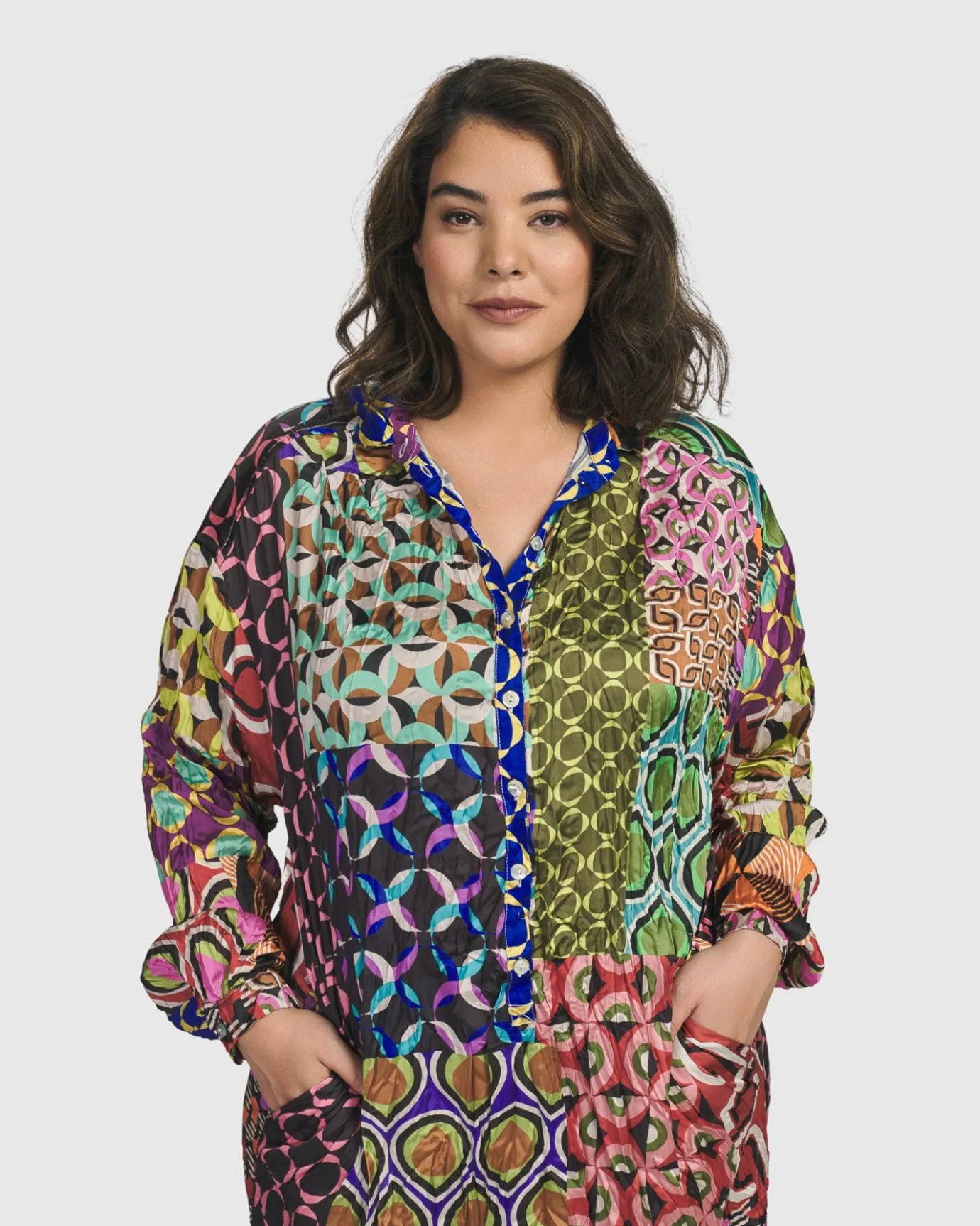Women Alembika Plus<Lucy Kaleidoscope Maxi Dress