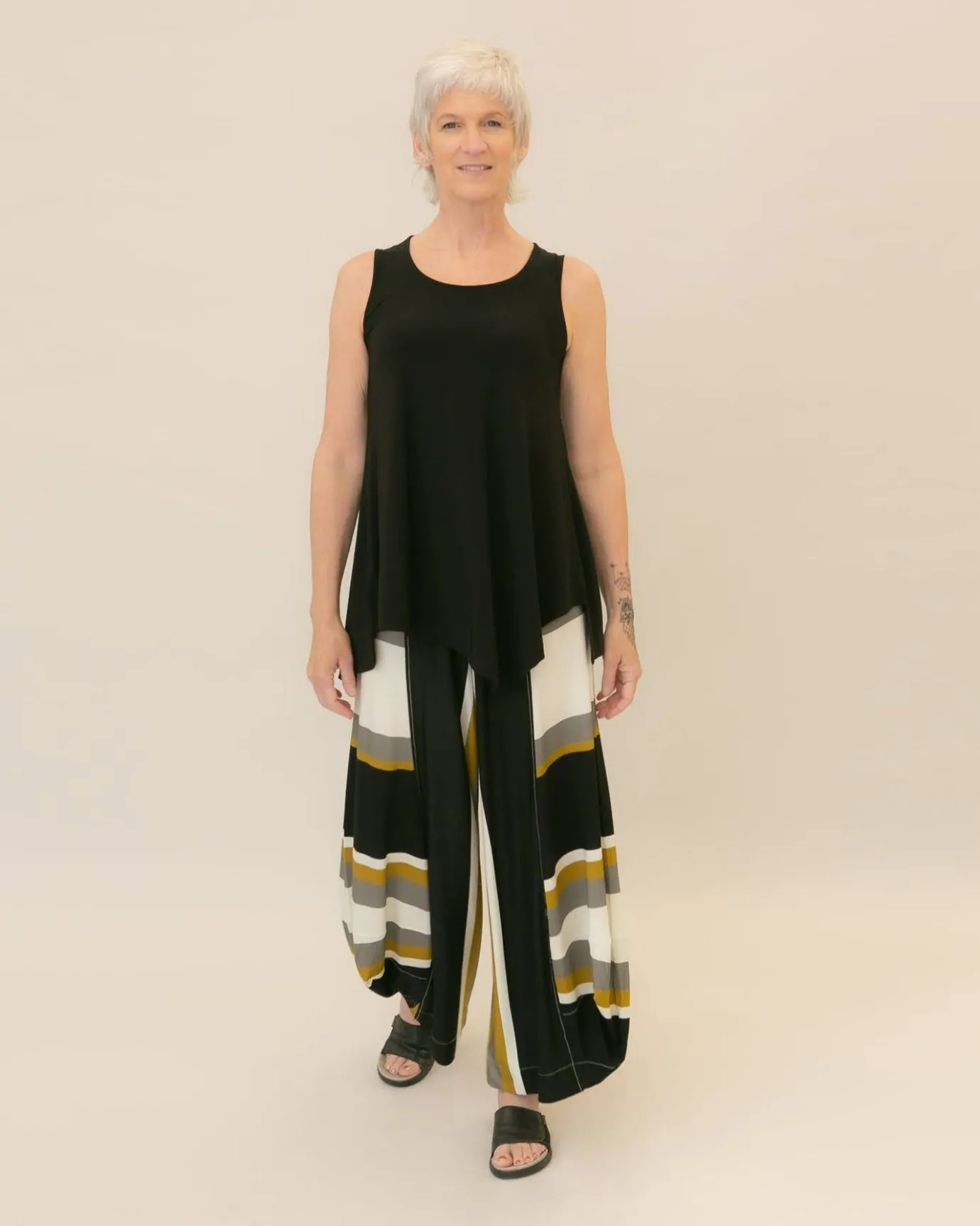 Women Alembika Pants & Skirts<Marla Punto Pants, Stripes
