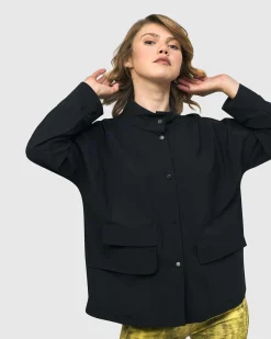Women Alembika Plus<Matrix Tech Jacket, Black