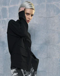Women Alembika Jackets<Matrix Tech Jacket, Black
