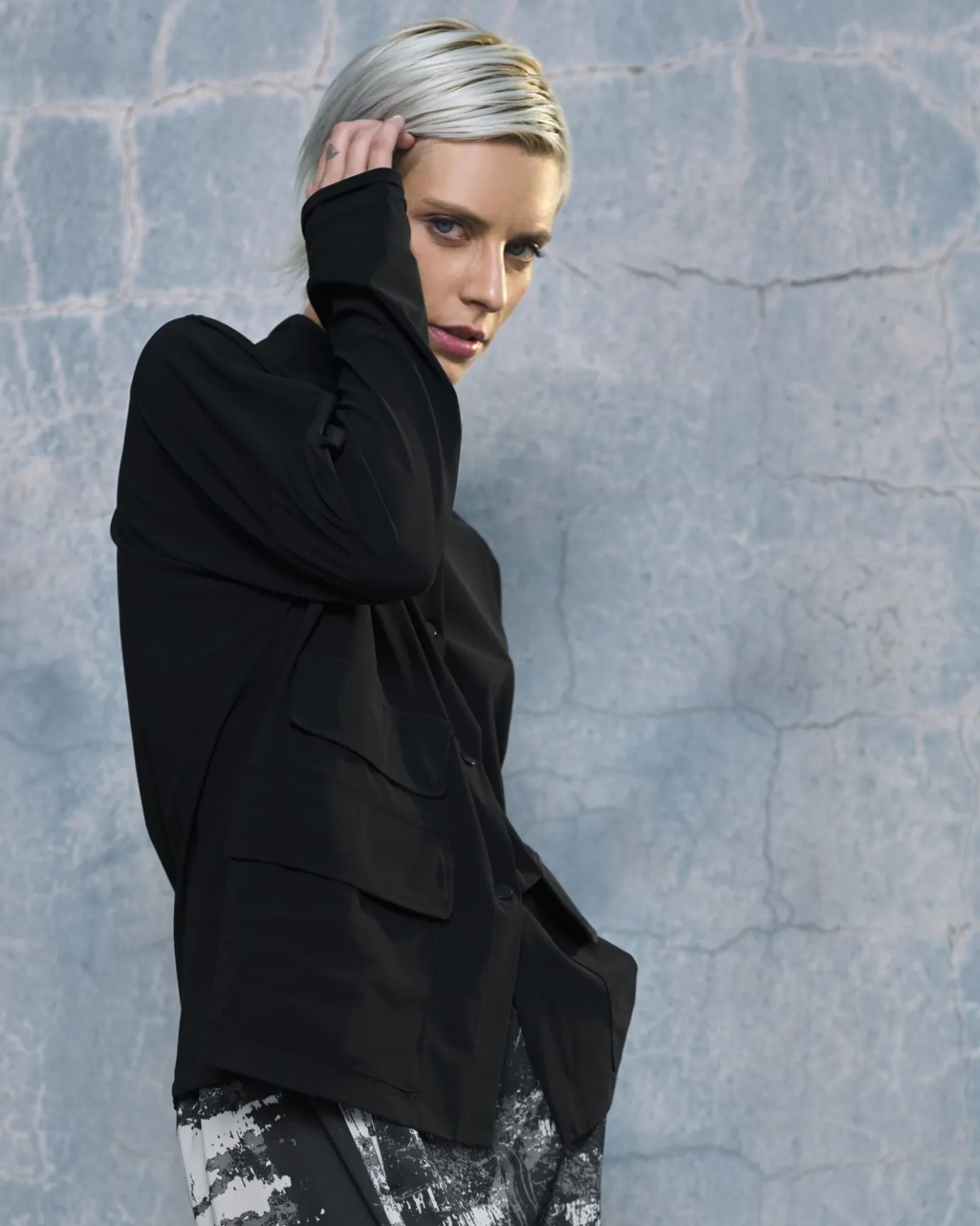 Women Alembika Jackets<Matrix Tech Jacket, Black
