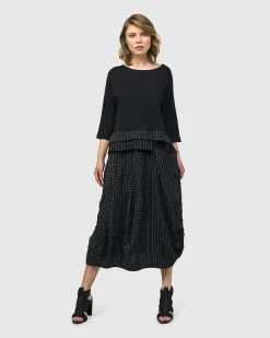 Women Alembika Tops & Tunics<Medusa Asymmetric Boxy Tee, Mix
