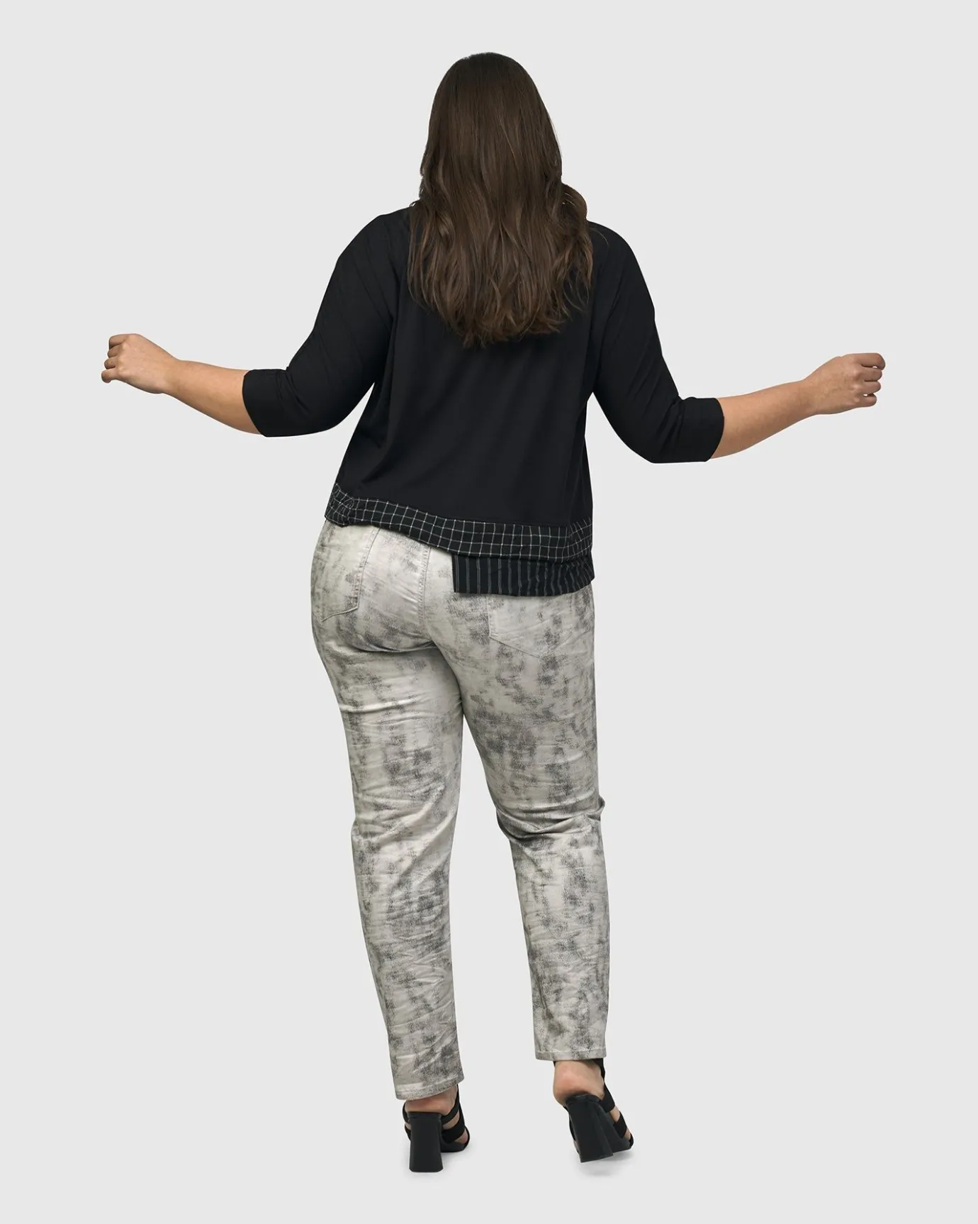 Women Alembika Plus<Medusa Asymmetric Boxy Tee, Mix