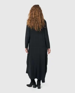 Women Alembika Dresses<Midnight Maxi Dress, Black