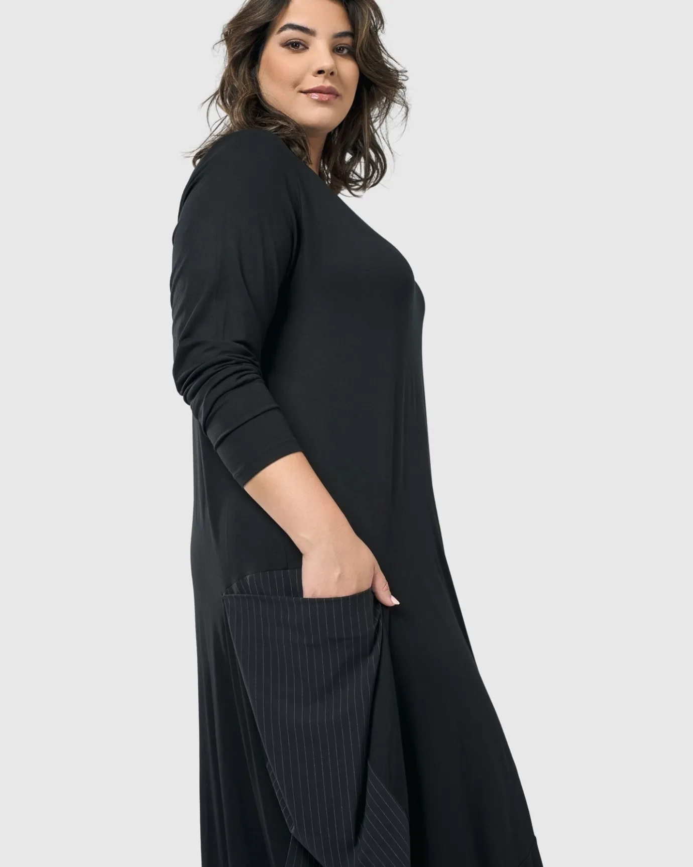 Women Alembika Plus<Midnight Maxi Dress, Black