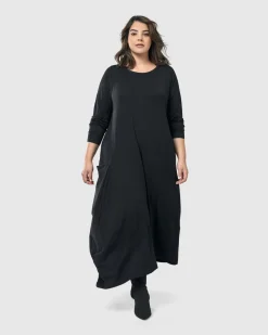 Women Alembika Plus<Midnight Maxi Dress, Black