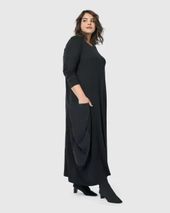 Women Alembika Plus<Midnight Maxi Dress, Black