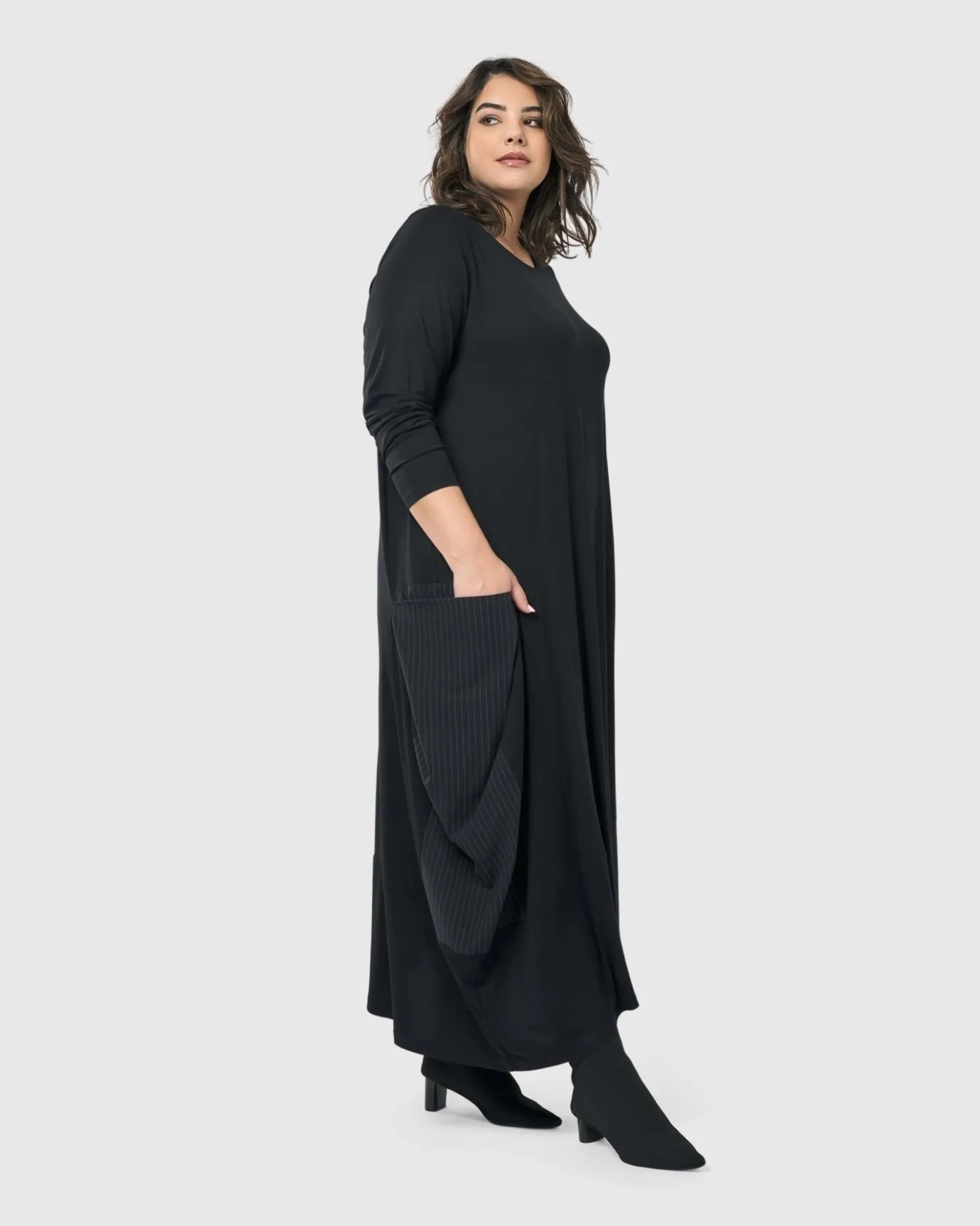 Women Alembika Plus<Midnight Maxi Dress, Black