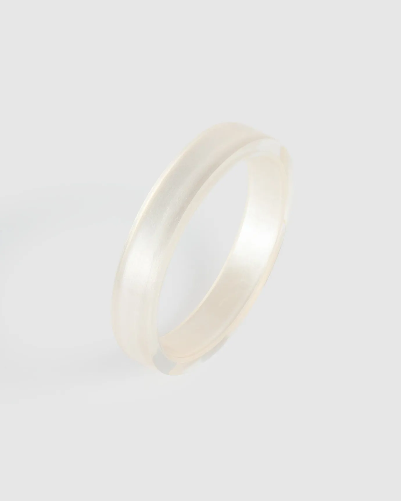 Women Alembika Accessories<Minimalist Bangle Bracelet, Frost