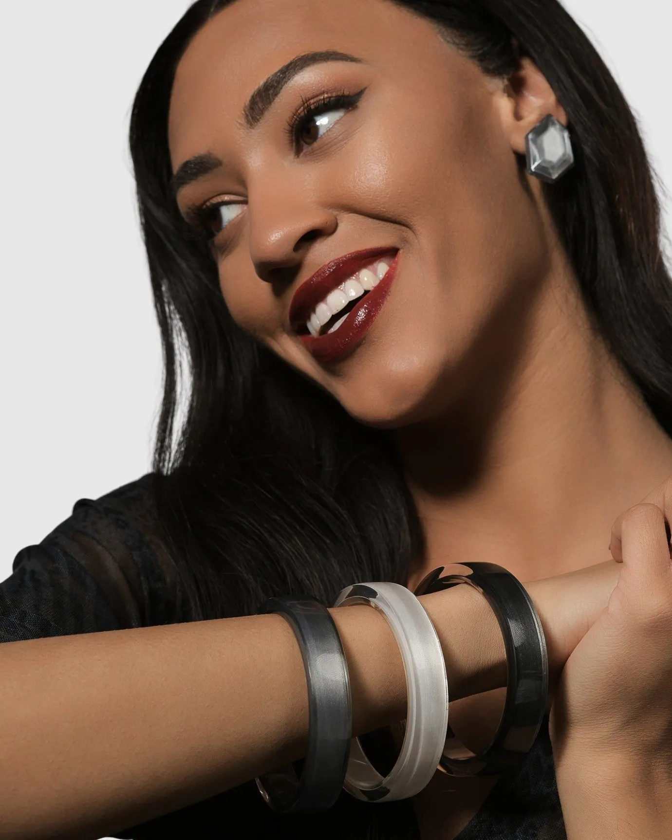 Women Alembika Jewelry<Minimalist Bangle Bracelet, Meteor
