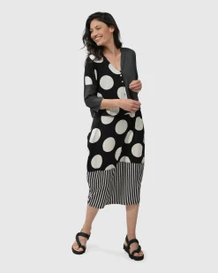 Women Alembika Plus<Minnie Crop Cardigan Mono