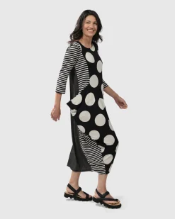 Women Alembika Plus<Minnie Midi Dress Mono