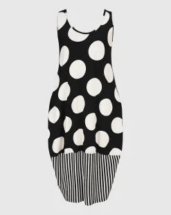 Women Alembika Dresses<Minnie Sleeveless Midi Dress Mono