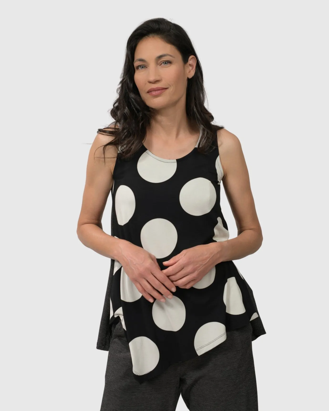 Women Alembika Tops & Tunics<Minnie Sleeveless Uptown Top, Mono