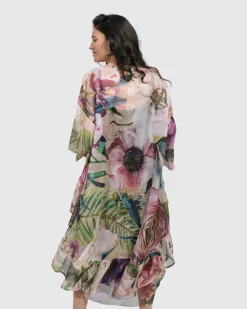 Women Alembika Tops & Tunics<Moonflower Hi Lo Tunic Top, Bouquet