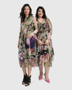 Women Alembika Tops & Tunics<Moonflower Hi Lo Tunic Top, Bouquet