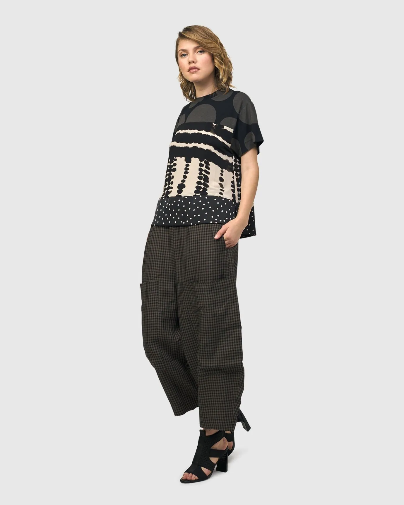Women Alembika Plus<Mountaineer Tee, Savanna