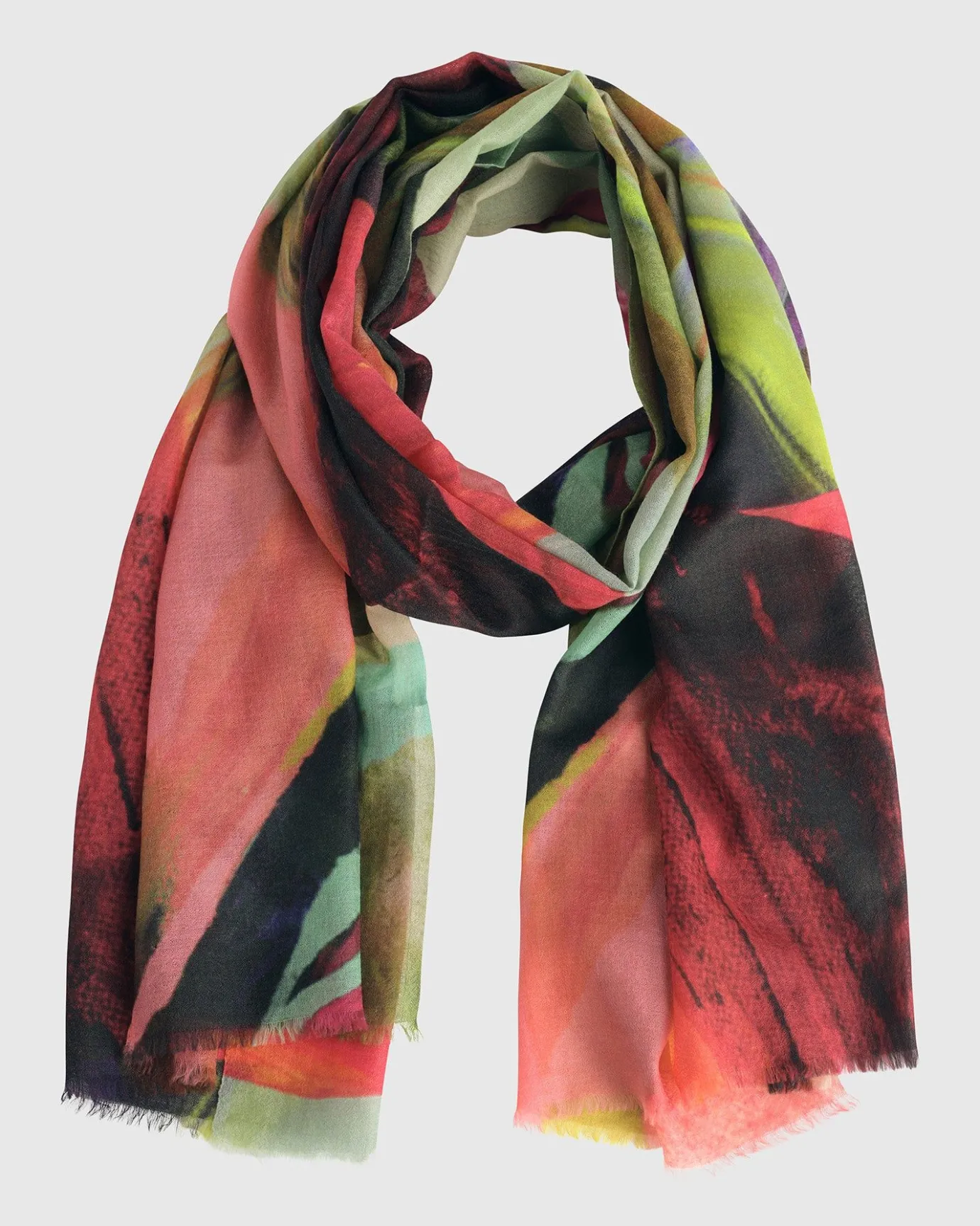 Women Alembika Accessories<Museum Piece Scarf, Leaves