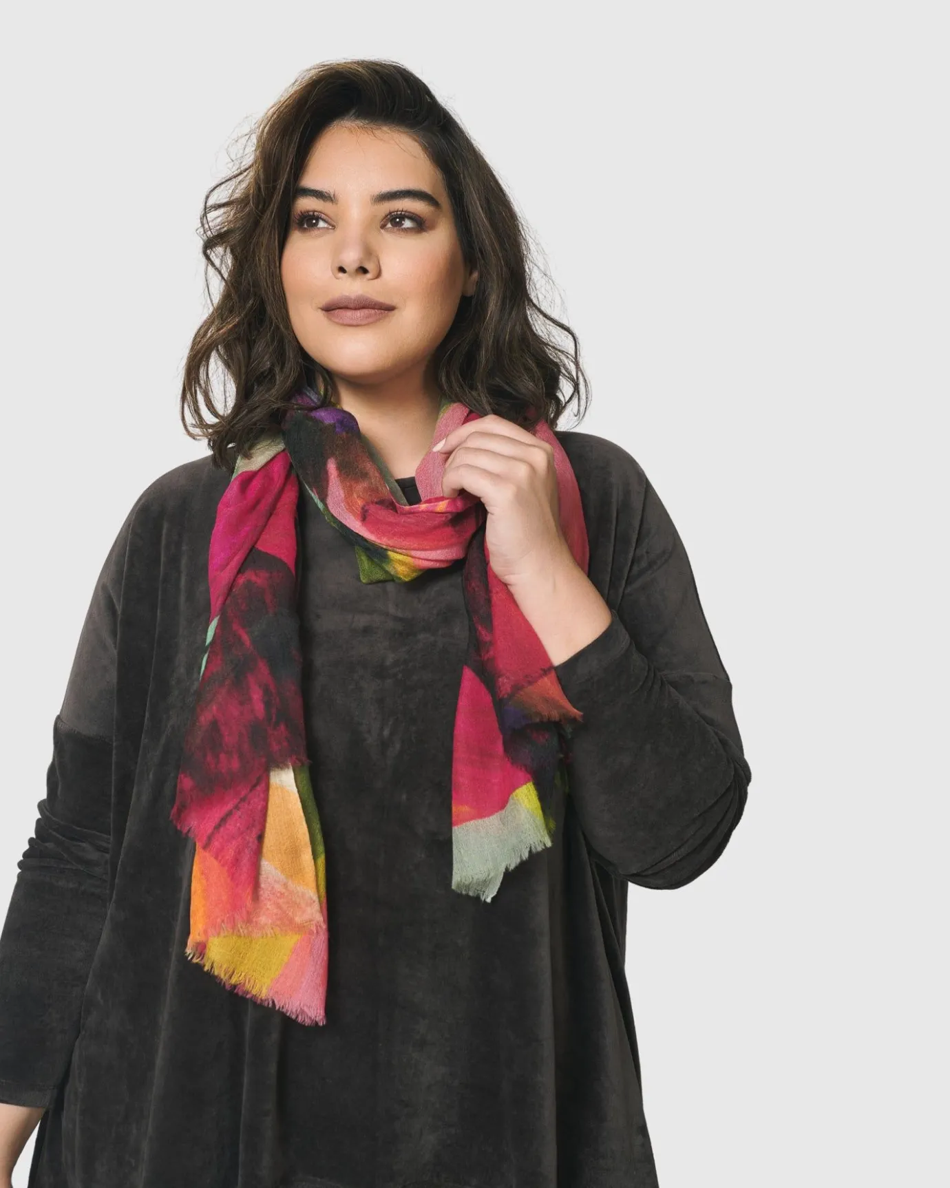 Women Alembika Accessories<Museum Piece Scarf, Leaves
