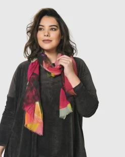 Women Alembika Scarves & Wraps<Museum Piece Scarf, Leaves