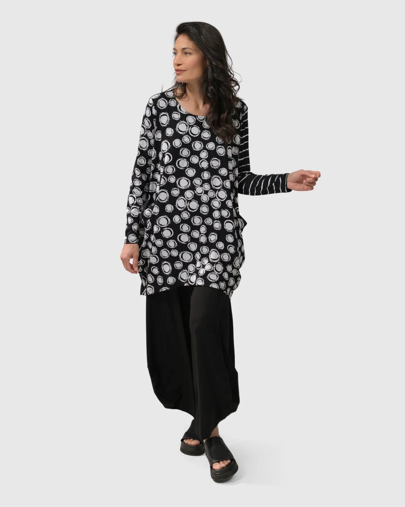 Women Alembika Plus<Nebula Tunic Top, Mix
